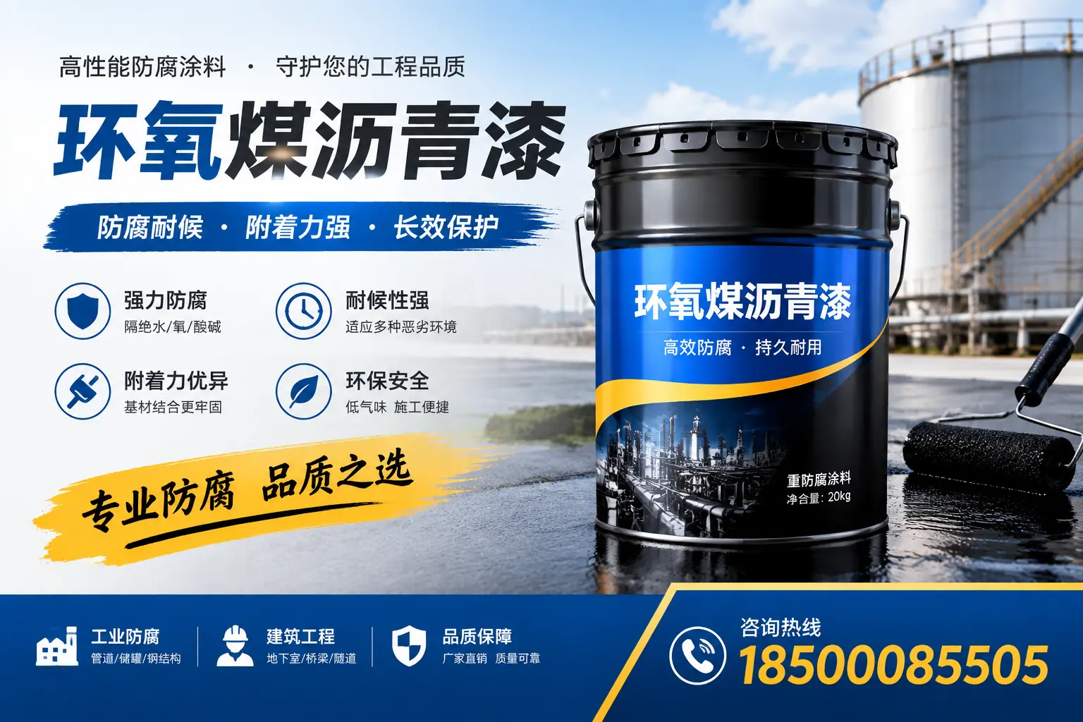 如何选择适合的环氧煤沥青漆?常德市场选型指南